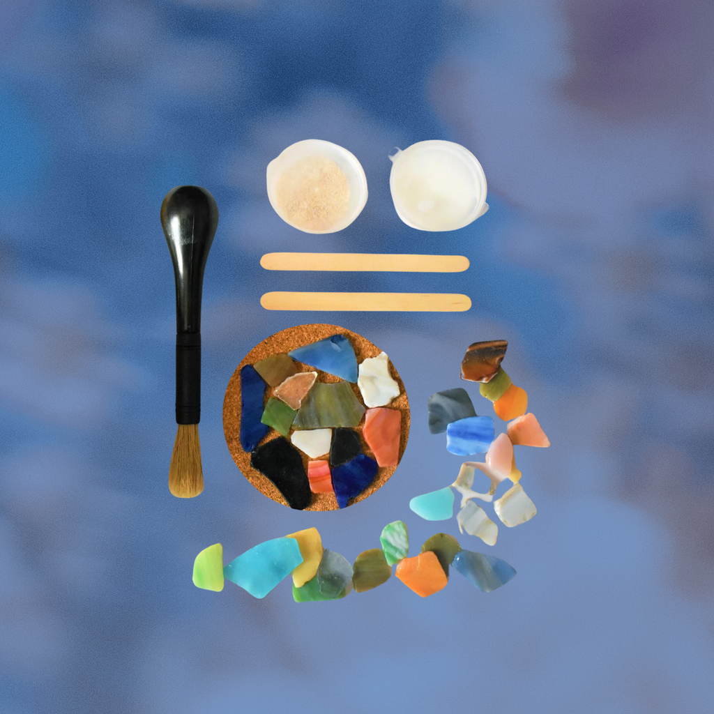 Create Stunning Mosaics, Craft Kit with Glass Tiles & Instructions, Crafting for Wellbeing | by Victory In Wellness