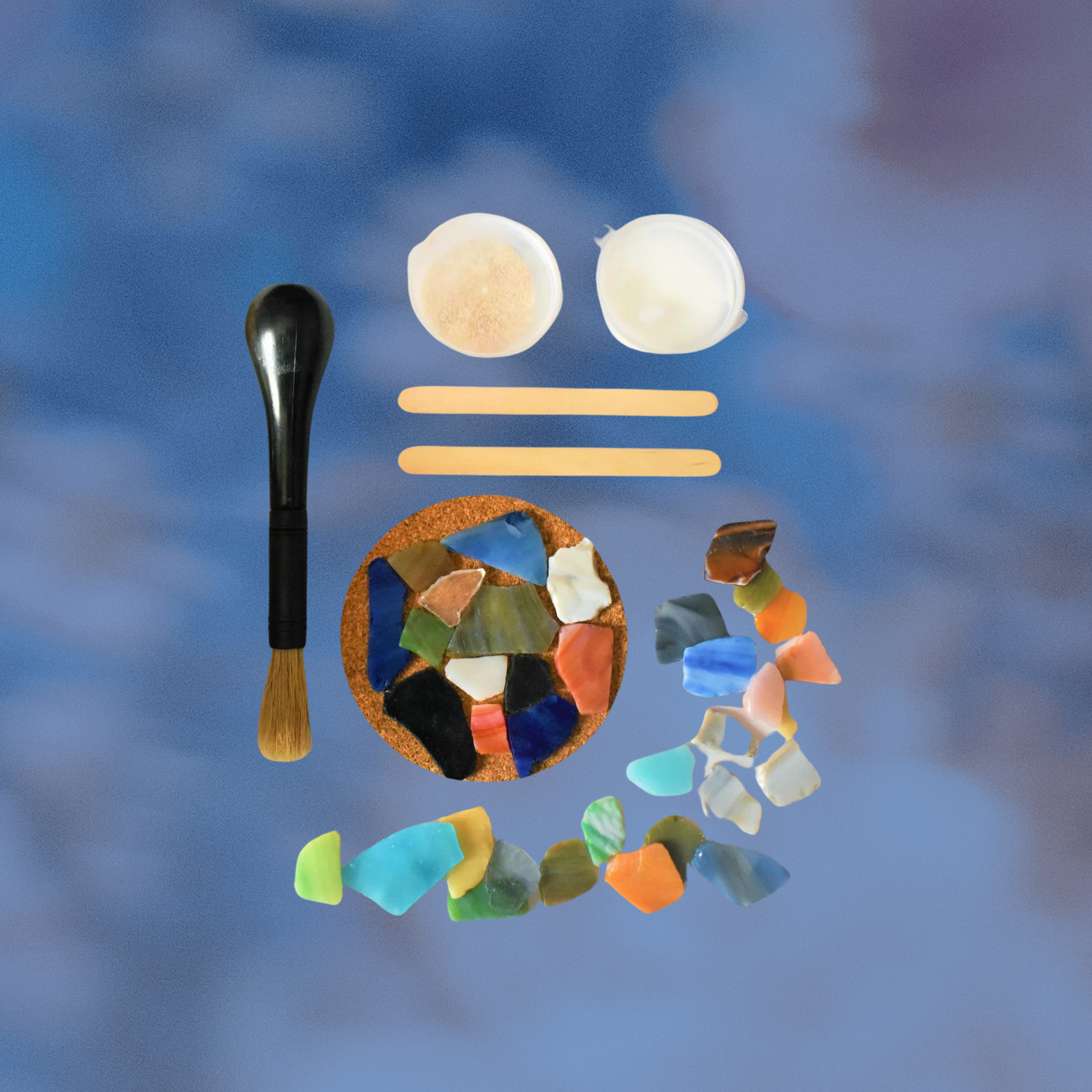 Create Stunning Mosaics, Craft Kit with Glass Tiles & Instructions, Crafting for Wellbeing | by Victory In Wellness